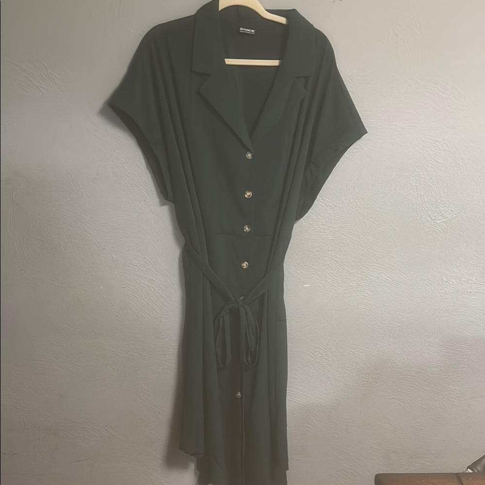 Green dress